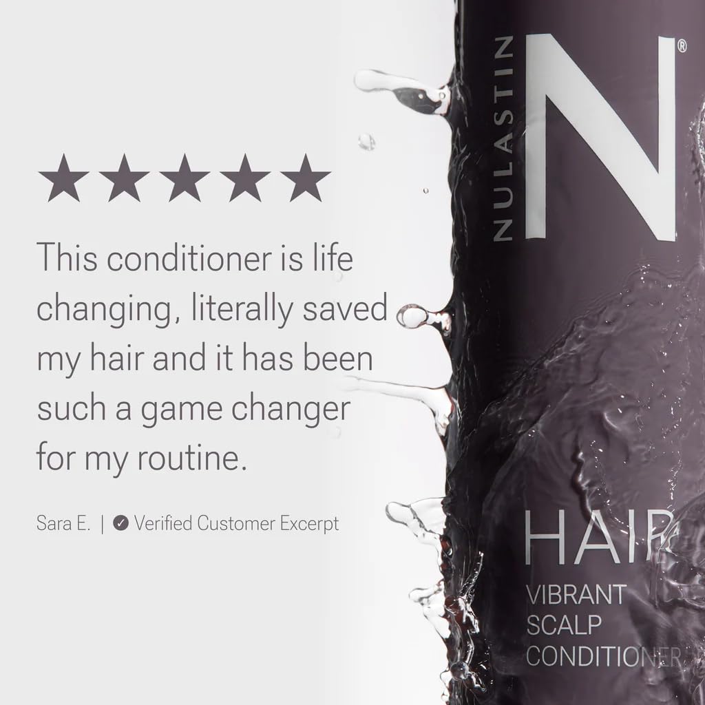 NULASTIN hair after use shows weightless shine and smoothness.