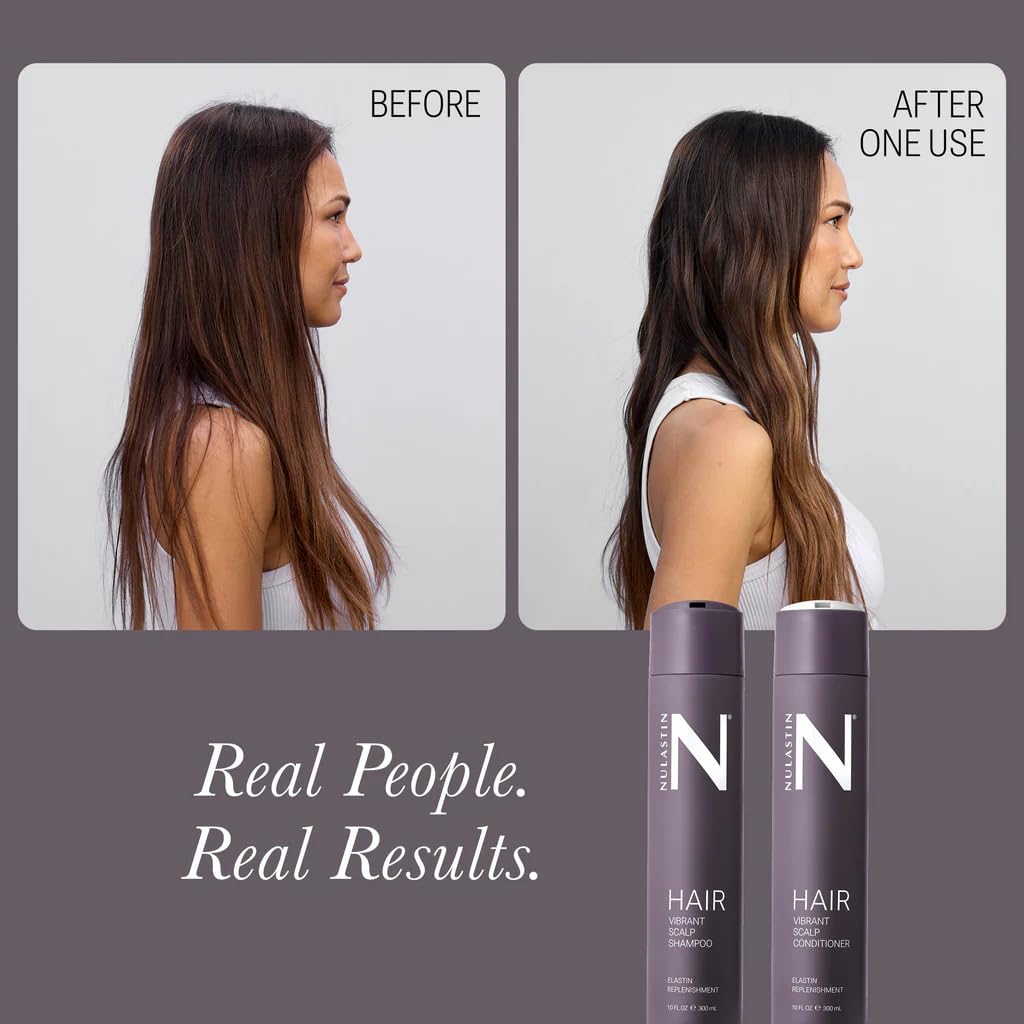 Texture swatch reveals creamy, conditioning consistency for fine hair.