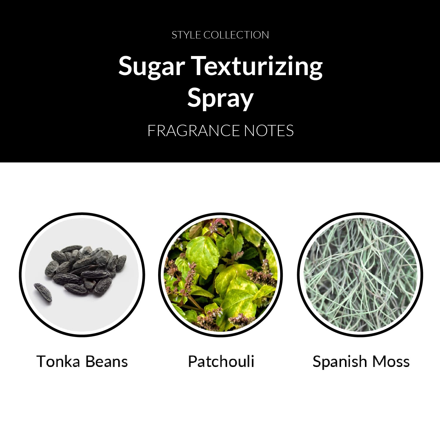 Number 4 Sugar Texture Spray creates a beach-inspired texture for casual looks.