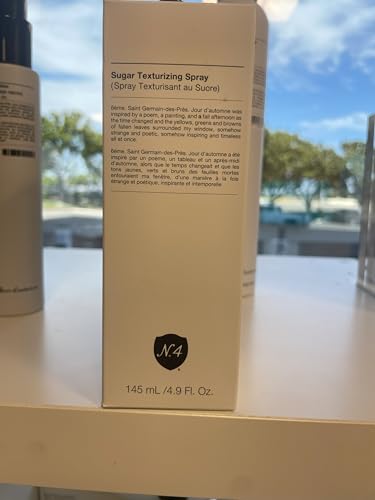 Number 4 Sugar Texture Spray adds natural waves to hair.