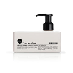 Number 4 Hydrating Shampoo foamy lather showing gentle cleansing and color protection