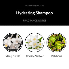 Number 4 Hydrating Shampoo travel-size bottle ready for on-the-go routines