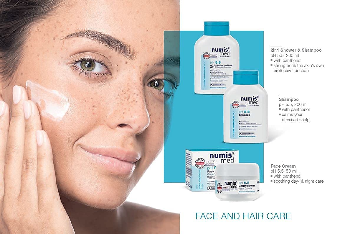 Numis Med made-in-Germany packaging representing quality and care.