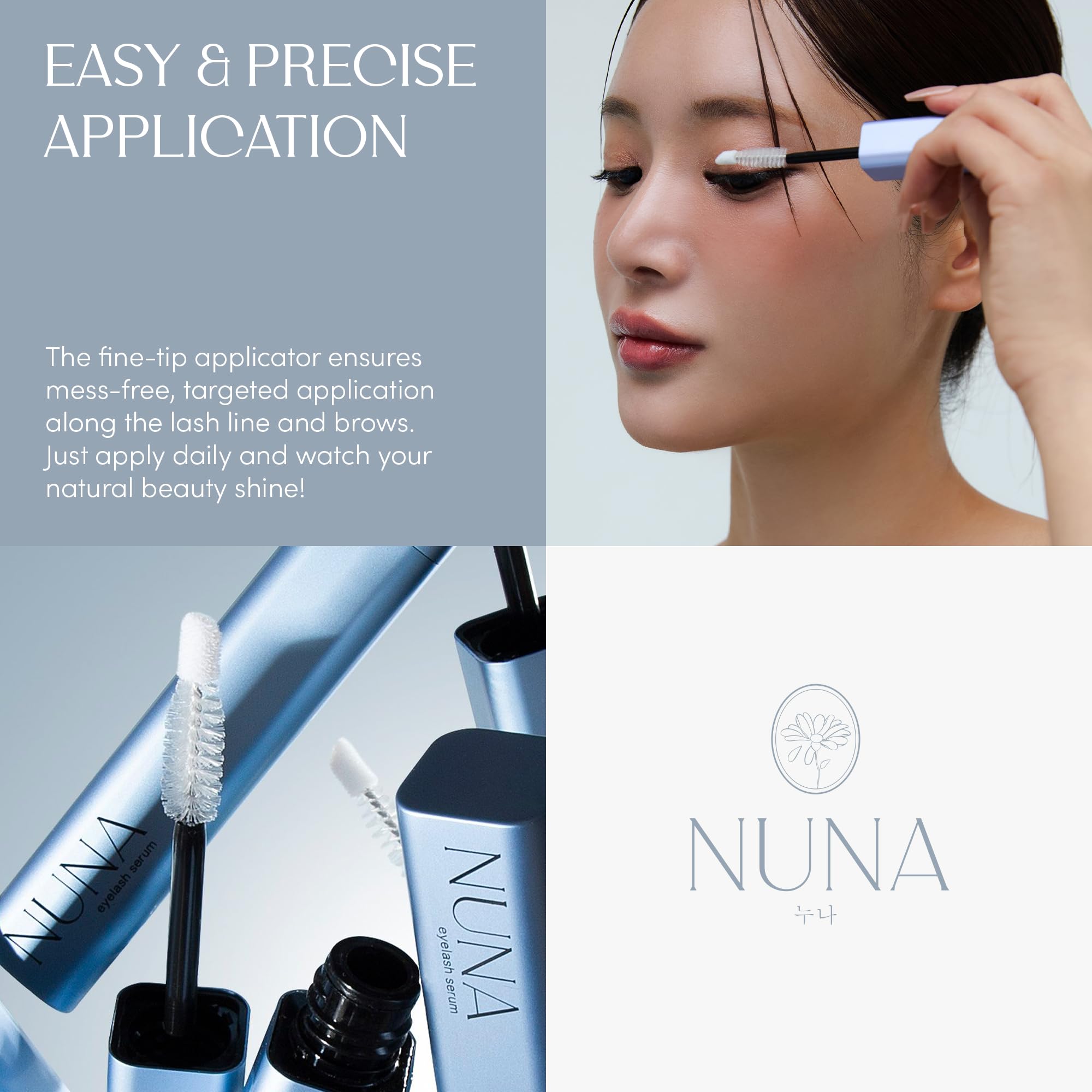 NUNA bottle cap emphasizes hygienic, easy-to-use design.