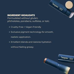 NuNorm Quick Cover Stick compact packaging ready for on-the-go touch-ups.