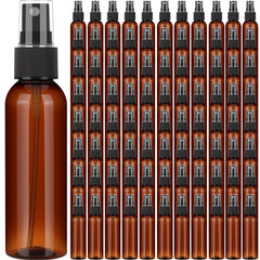 Nuogo 90 pack amber mini spray bottles for travel ready fragrance storage