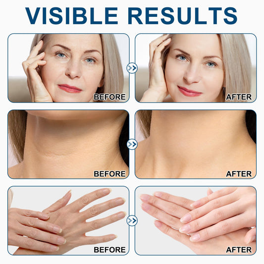 NUOYANG Retinol Firming Serum Stick application demonstrates easy, precise use.