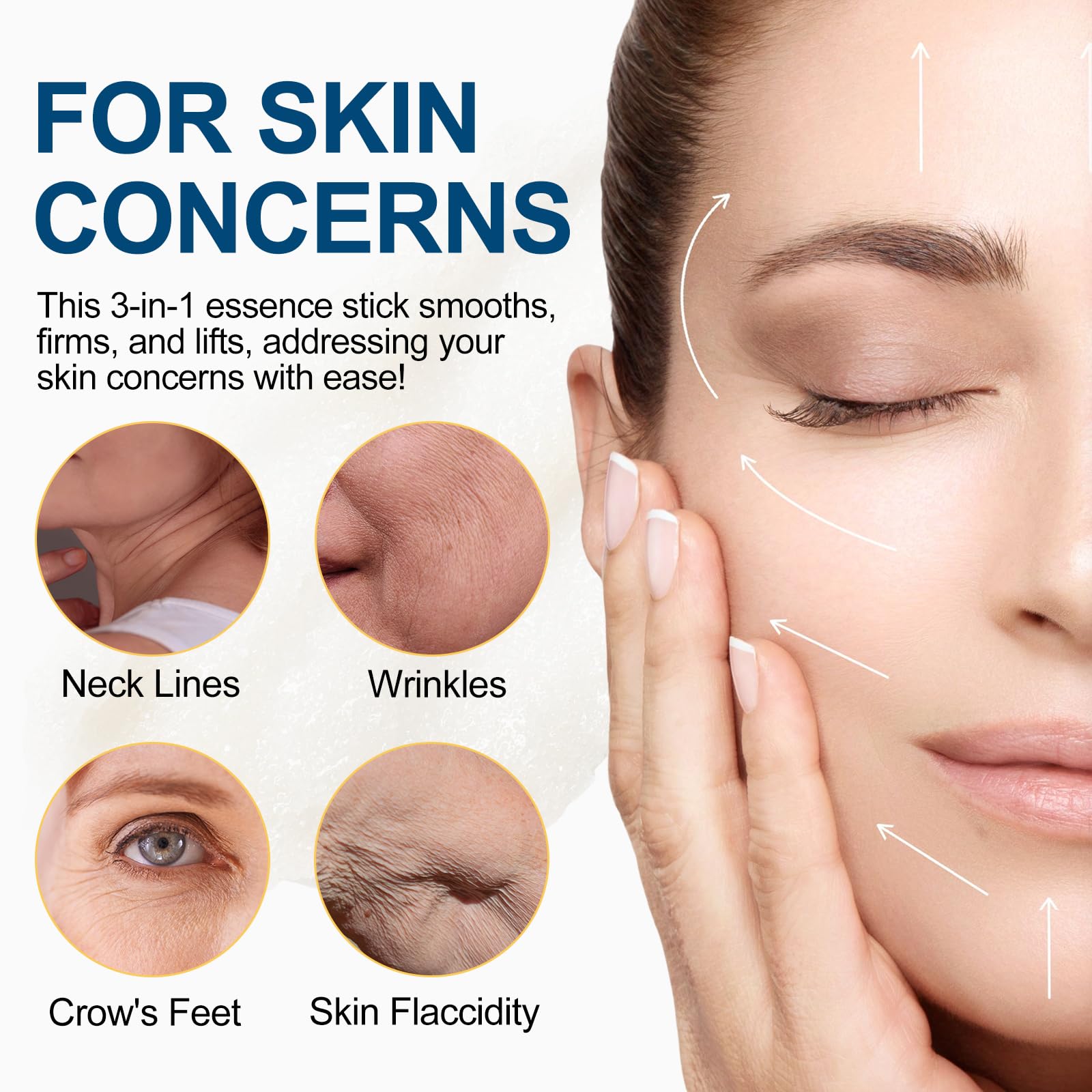NUOYANG Retinol Firming Serum Stick face image suggests targeted lift.