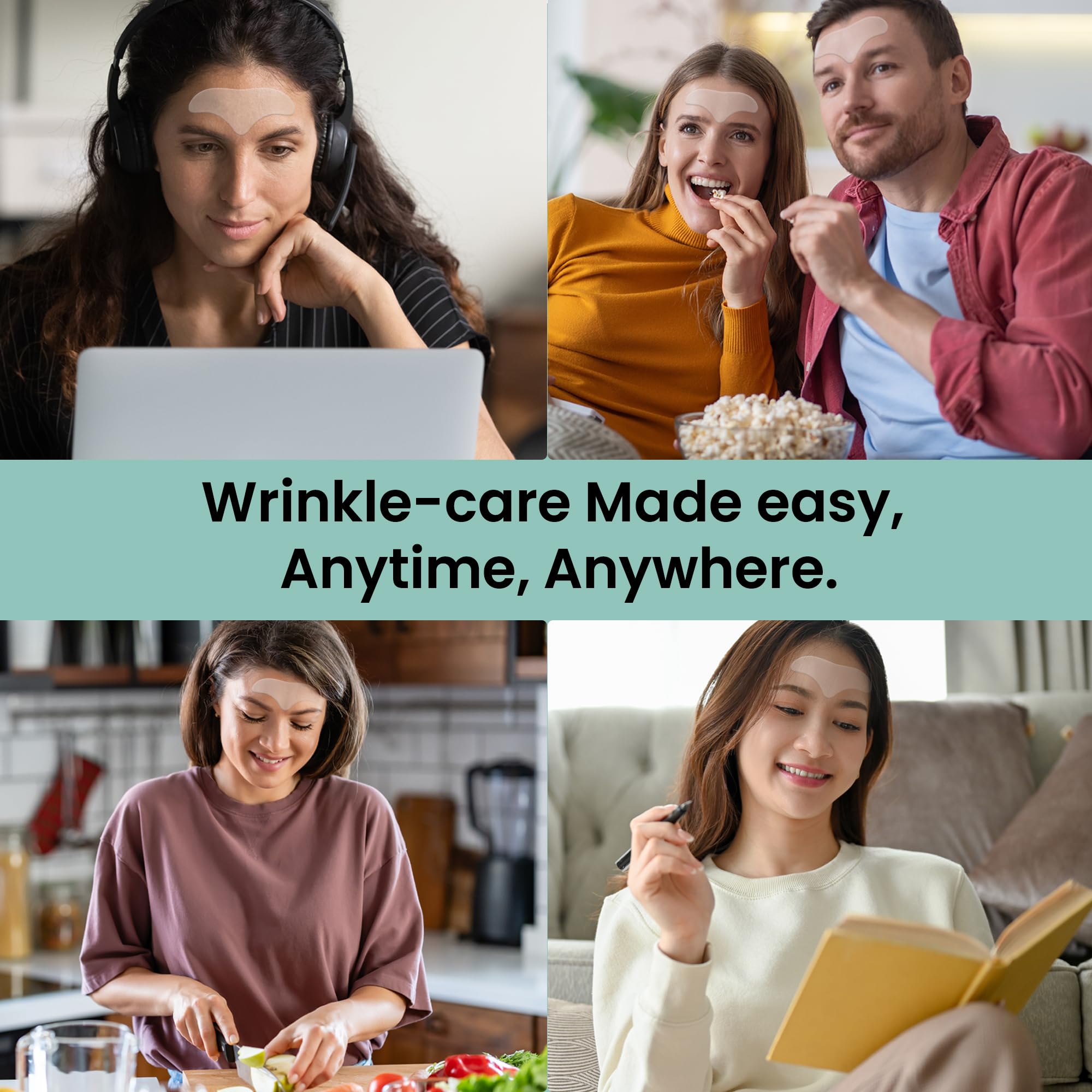 NURIVE Resealable packaging keeps patches fresh and ready for use.