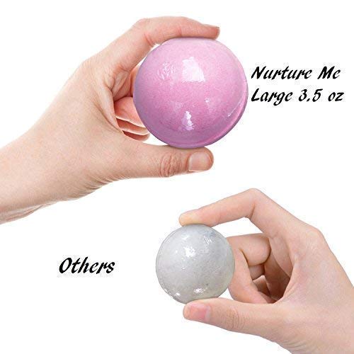 Nurture Me Organics gift-ready unboxing bath bombs for occasions.