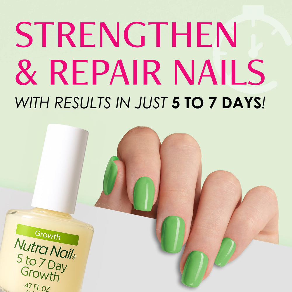 Nutra Nail growth formula applicator brush on nails