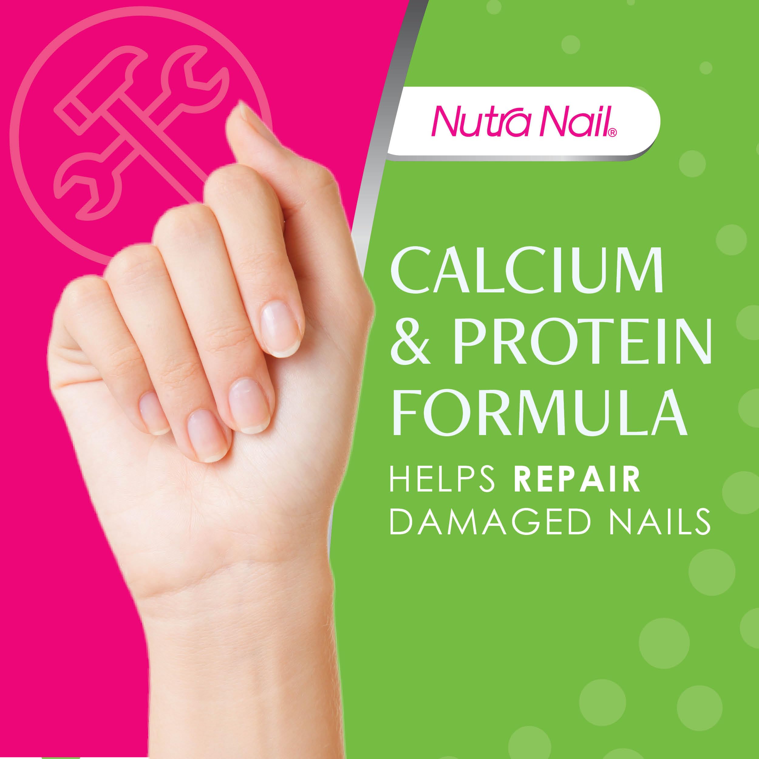 Nutra Nail nails before treatment show fragile condition