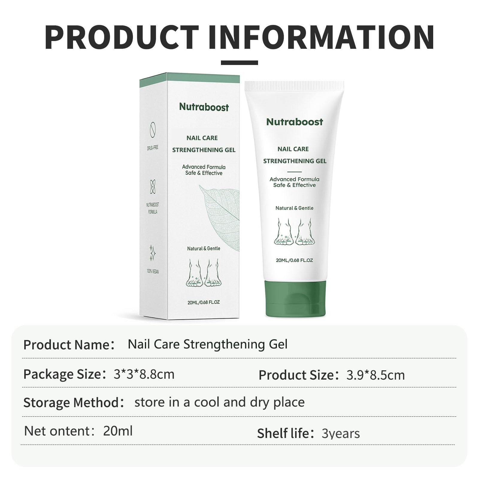 Nutraboost Cuticle Serum application closeup showing smooth finish.