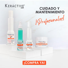Nutrapel Keractive Protect blow-dry glide shows smooth styling results