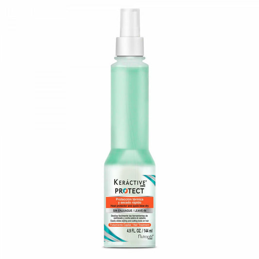 Nutrapel Keractive Protect bottle pour for quick heat protection before styling