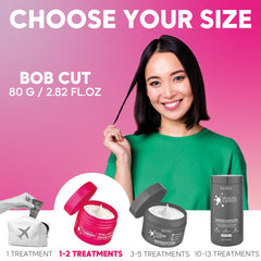 Nutree Professional Bondox hair texture showing smoothness