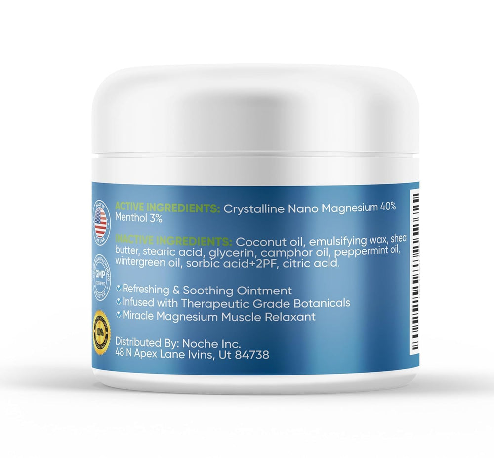 Refreshing NutriNoche aroma with peppermint hints a cooling sensation.