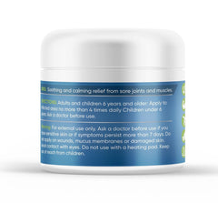 Coconut oil and shea butter in NutriNoche Magnesium Lotion nourish skin.