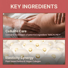 Nutseline Slim Fit Gua Sha Serum applied from neck to chest for multi-area care.