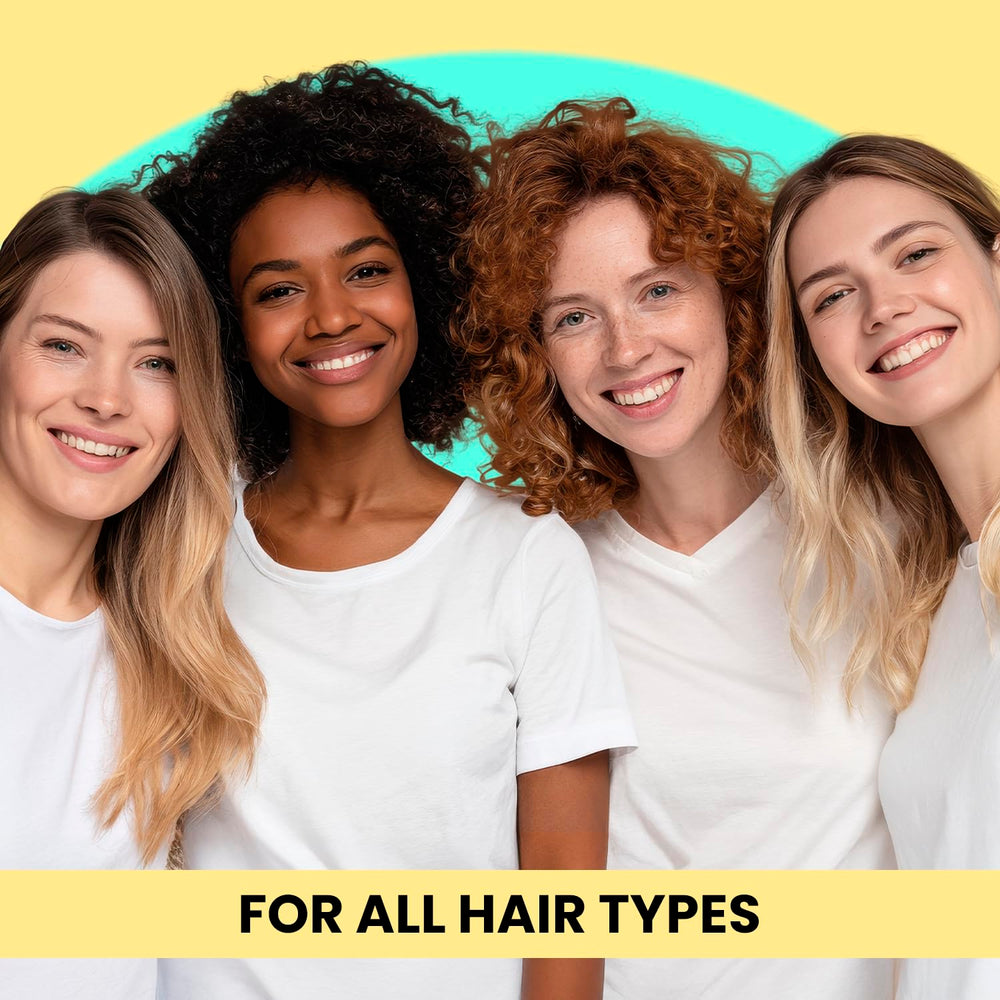 Bonding conditioner smoothing ends for detangled, soft hair.