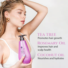 Nuva Botanicals Conditioner aimed at shine and detangling for softer hair