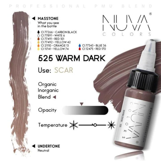 Nuva Pigments lightening and color adjustment bottle supports gradual, natural shade refinement.