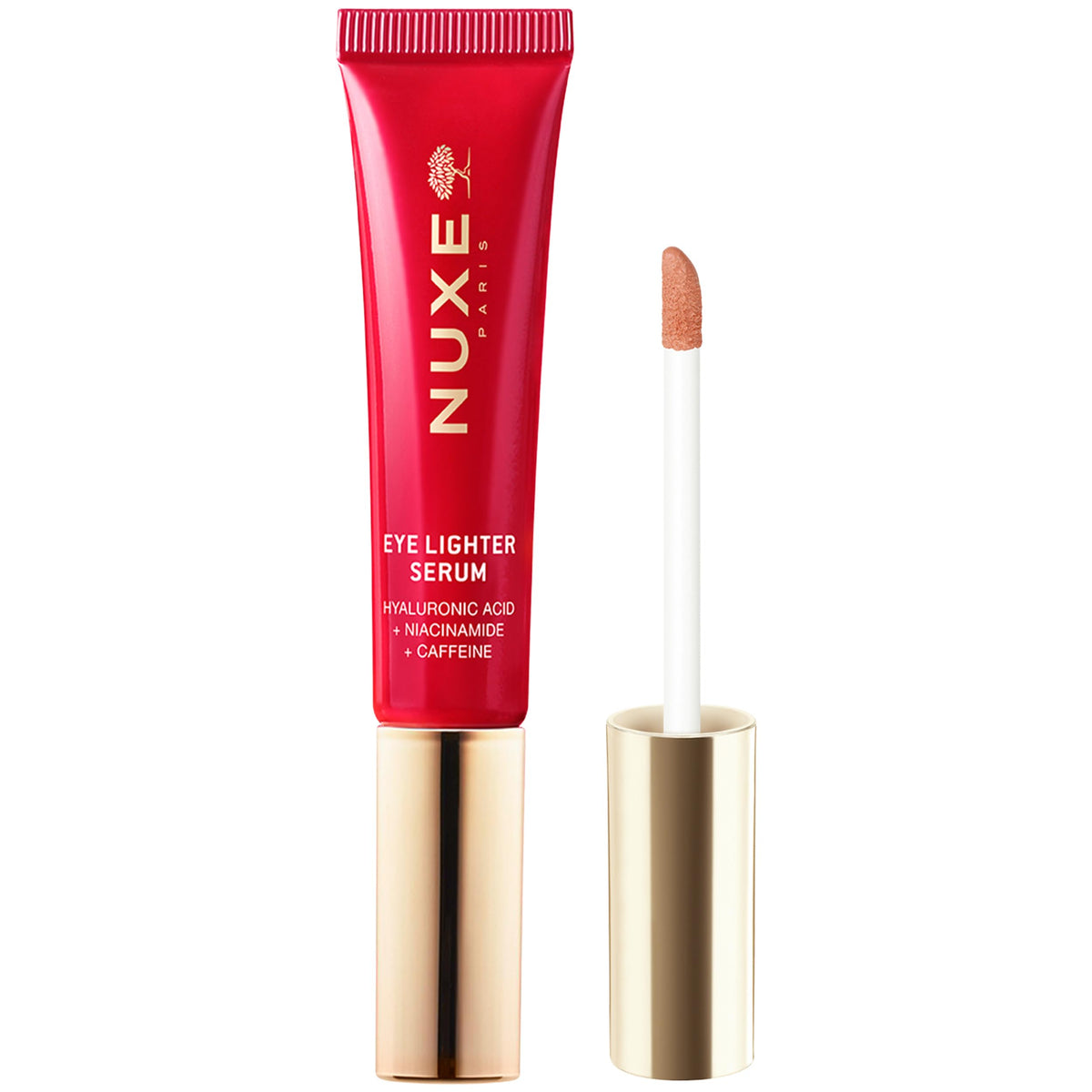 Nuxe Merveillance Lift Eye Lighter Serum packaging for quick morning refresh