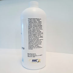 Close-up of Ultra-Muscle Rub ingredients, including peppermint and arnica.