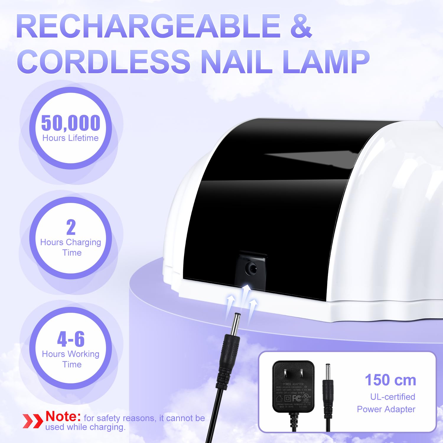NXJ INFILILA 36 LED beads illumination for even curing.