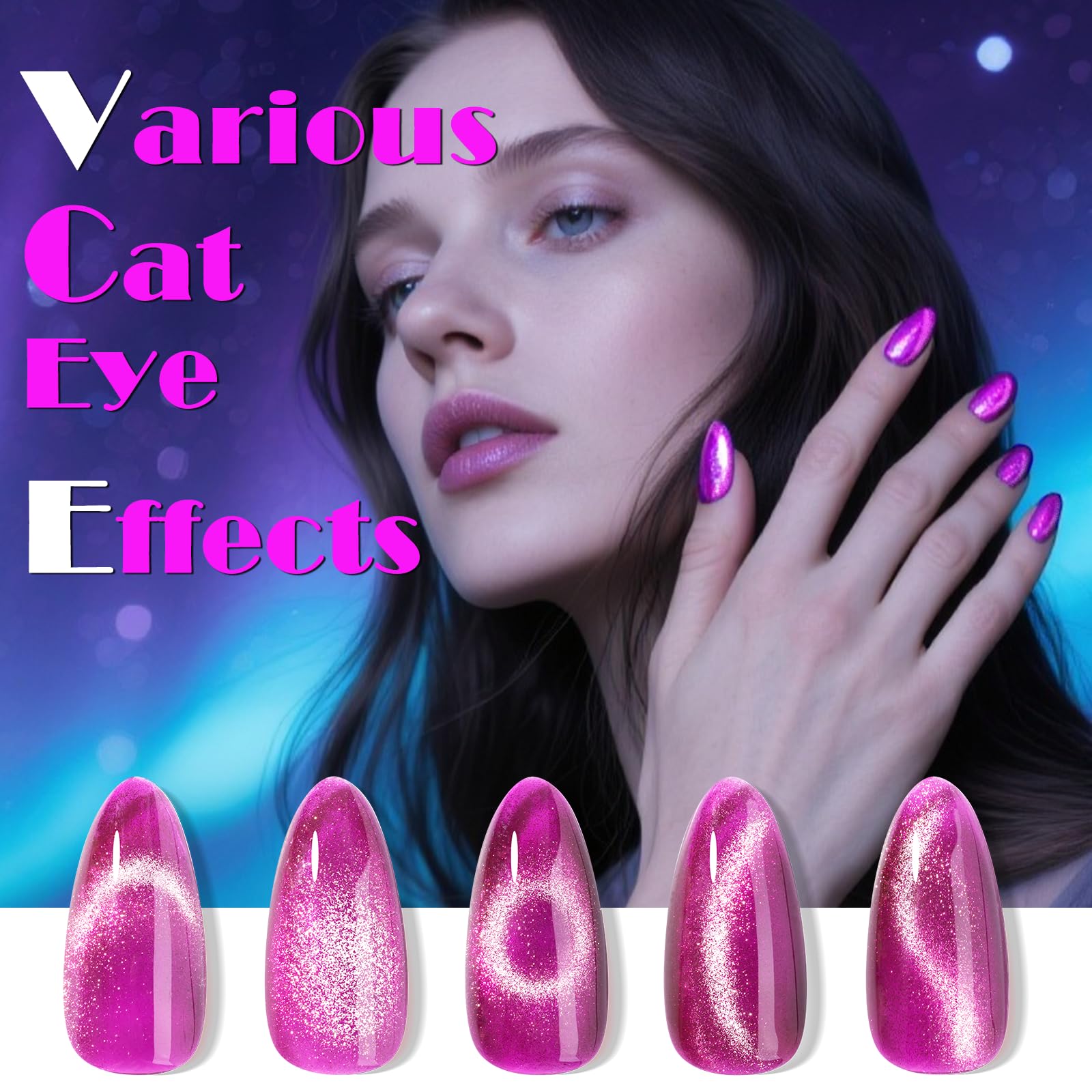 NXJ INFILILA Magnetic tool for creating cat eye effects