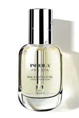 NXJ INFILILA cuticle oil bottle close-up for precise application.
