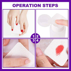 NXJ INFILILA versatile wipe for manicure and pedicure prep.