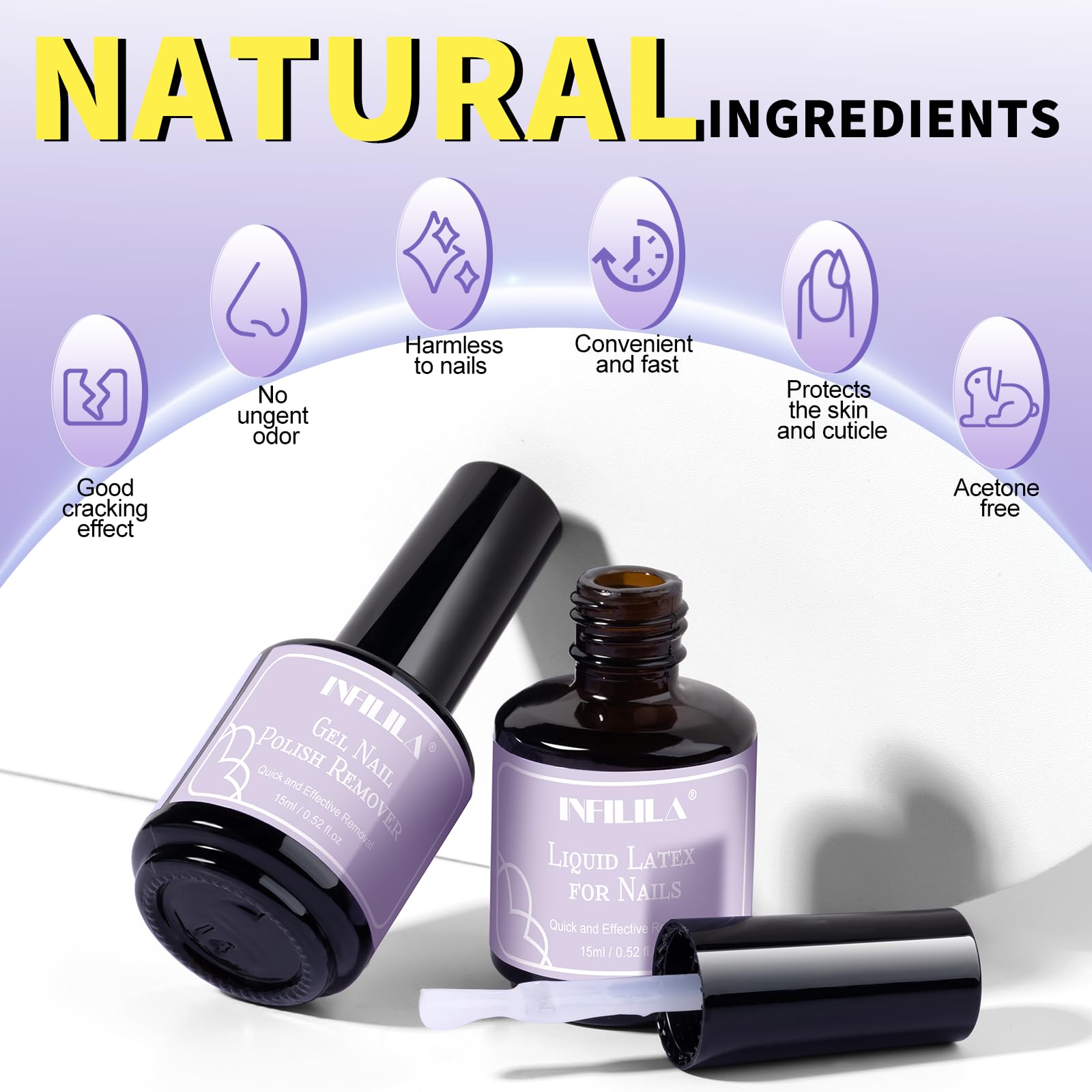 NXJ INFILILA nail files and cuticle pushers for precise shaping and care
