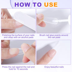 NXJ INFILILA portable 7ml bottle pack for on-the-go manicures and salon trips.