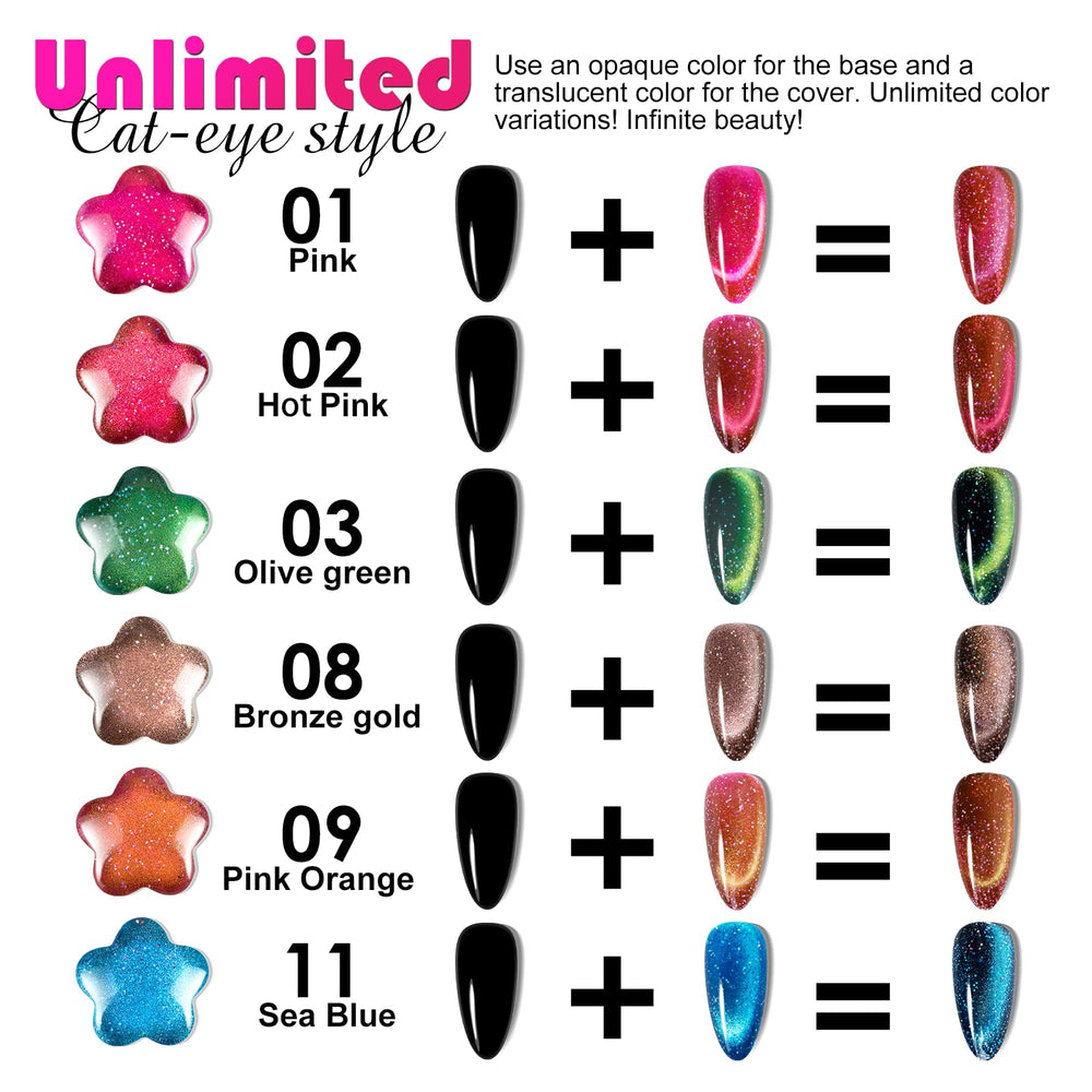 NXJ INFILILA two-layer application ensures strong color with depth