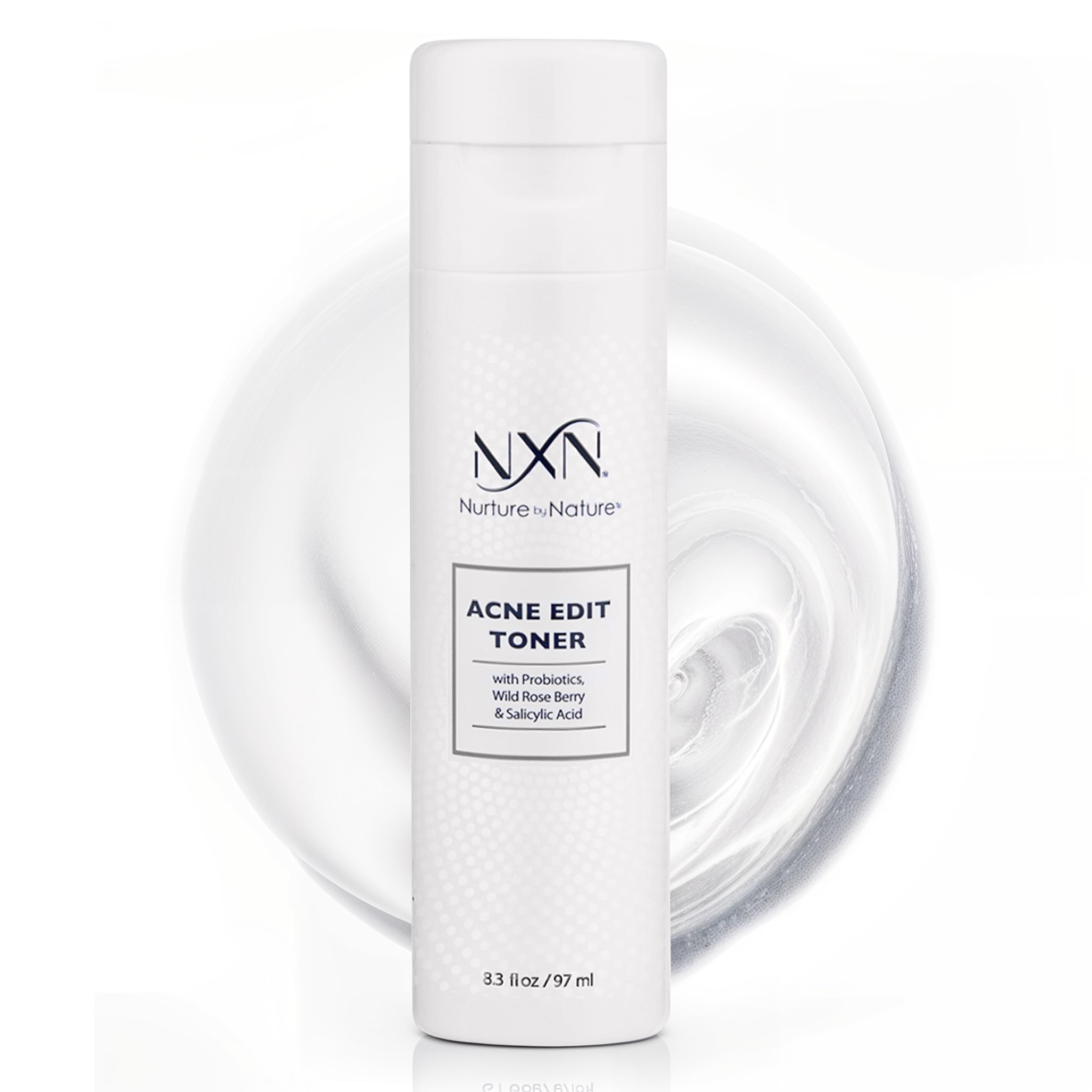 NXN Acne Toner with Witch Hazel balances oil and reduces redness