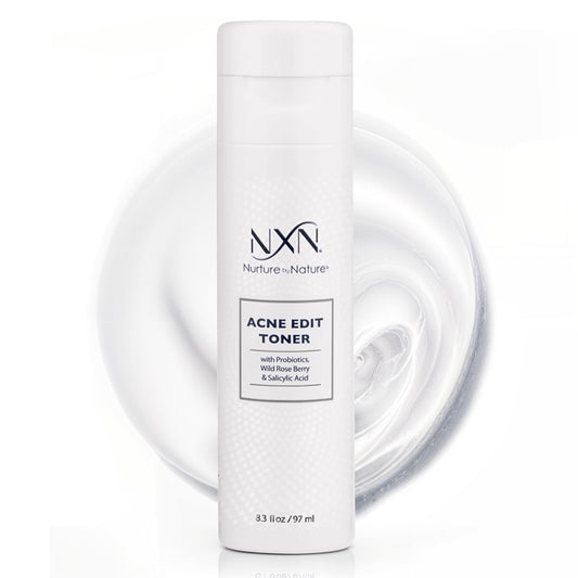 NXN Acne Toner with Witch Hazel balances oil and reduces redness