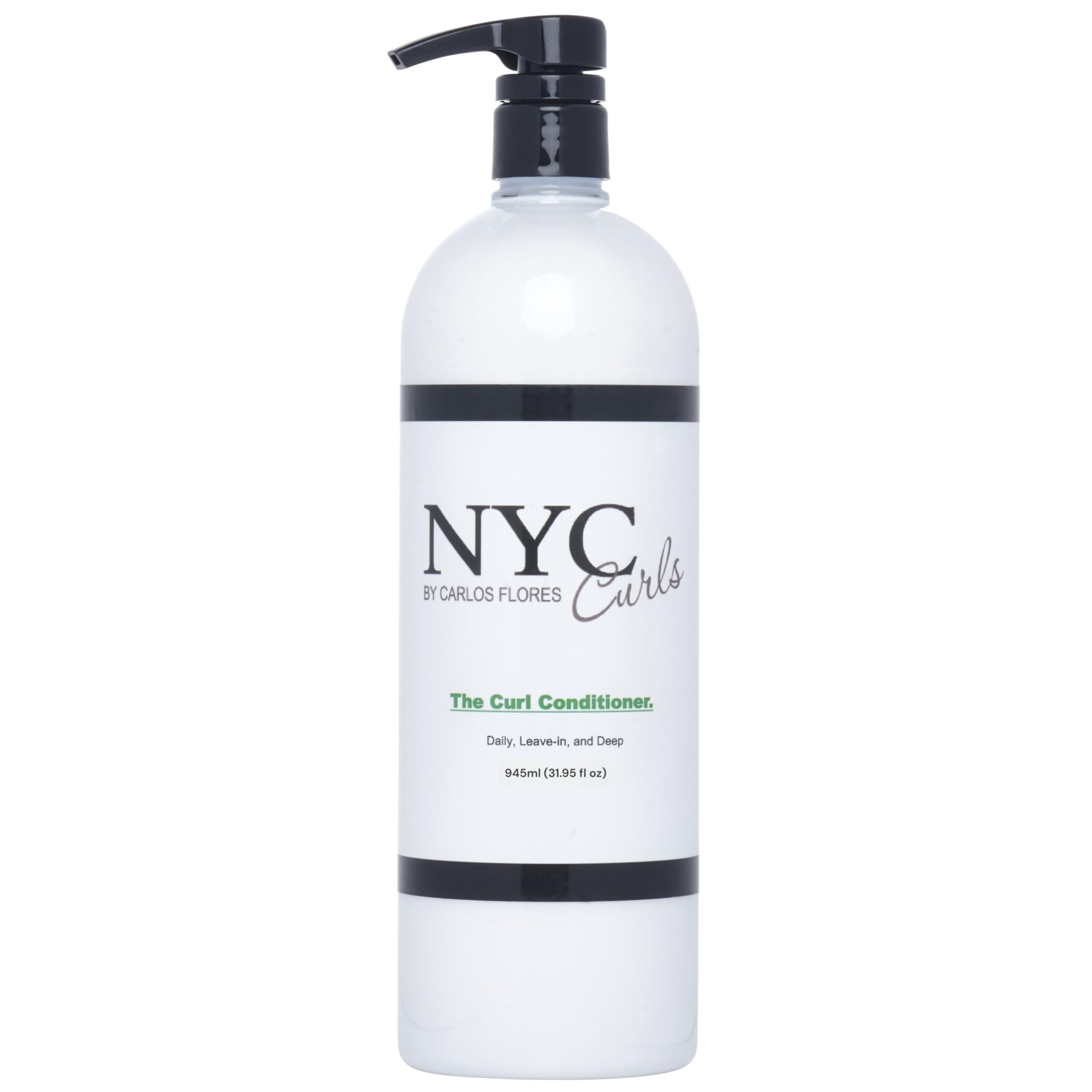 NYC Curls by Carlos Flores bottle on display for daily conditioning