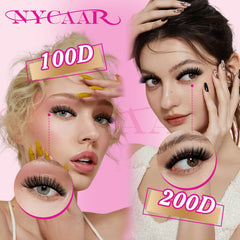 Nycaar lash remover bottle for gentle removal.