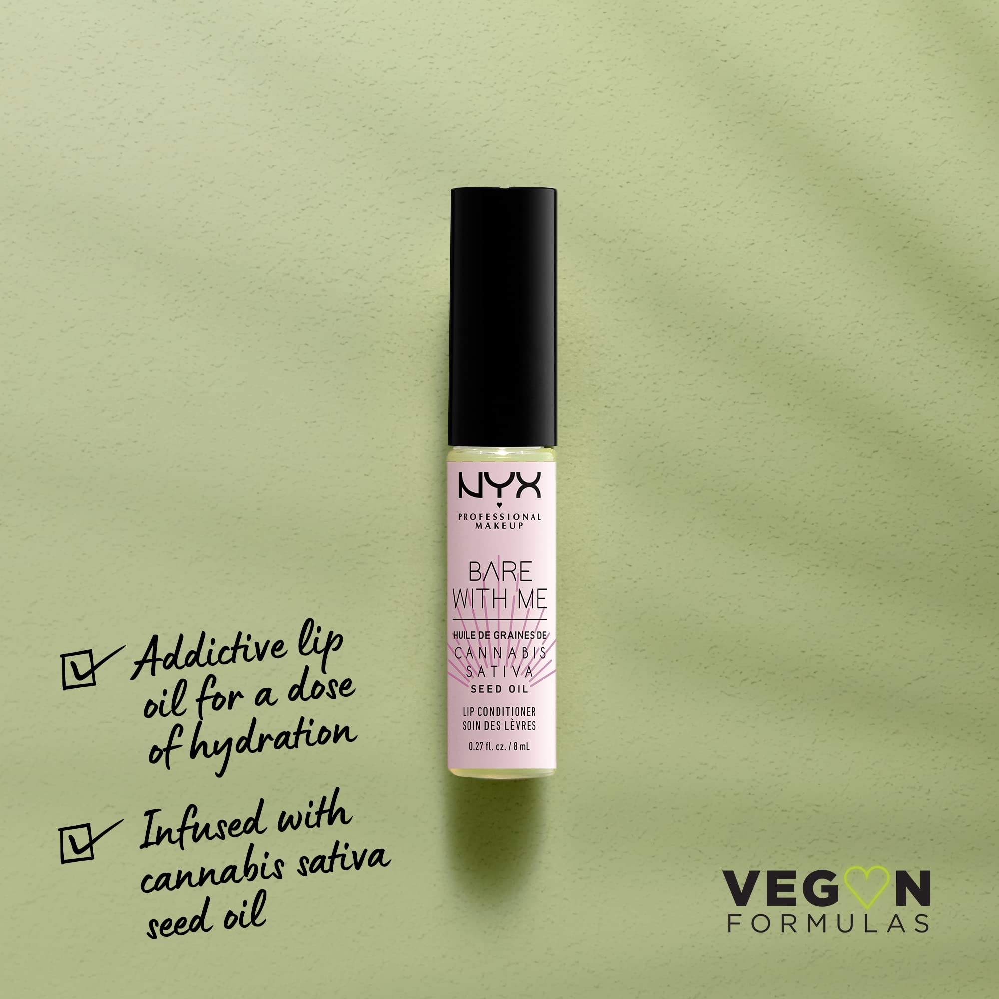 NYX Bare With Me hydrating lip care for comfortable lip hydration