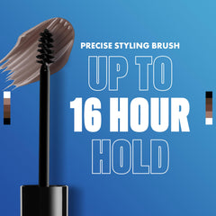 NYX Brow Glue tinted gel four shades provides quick brow color and definition