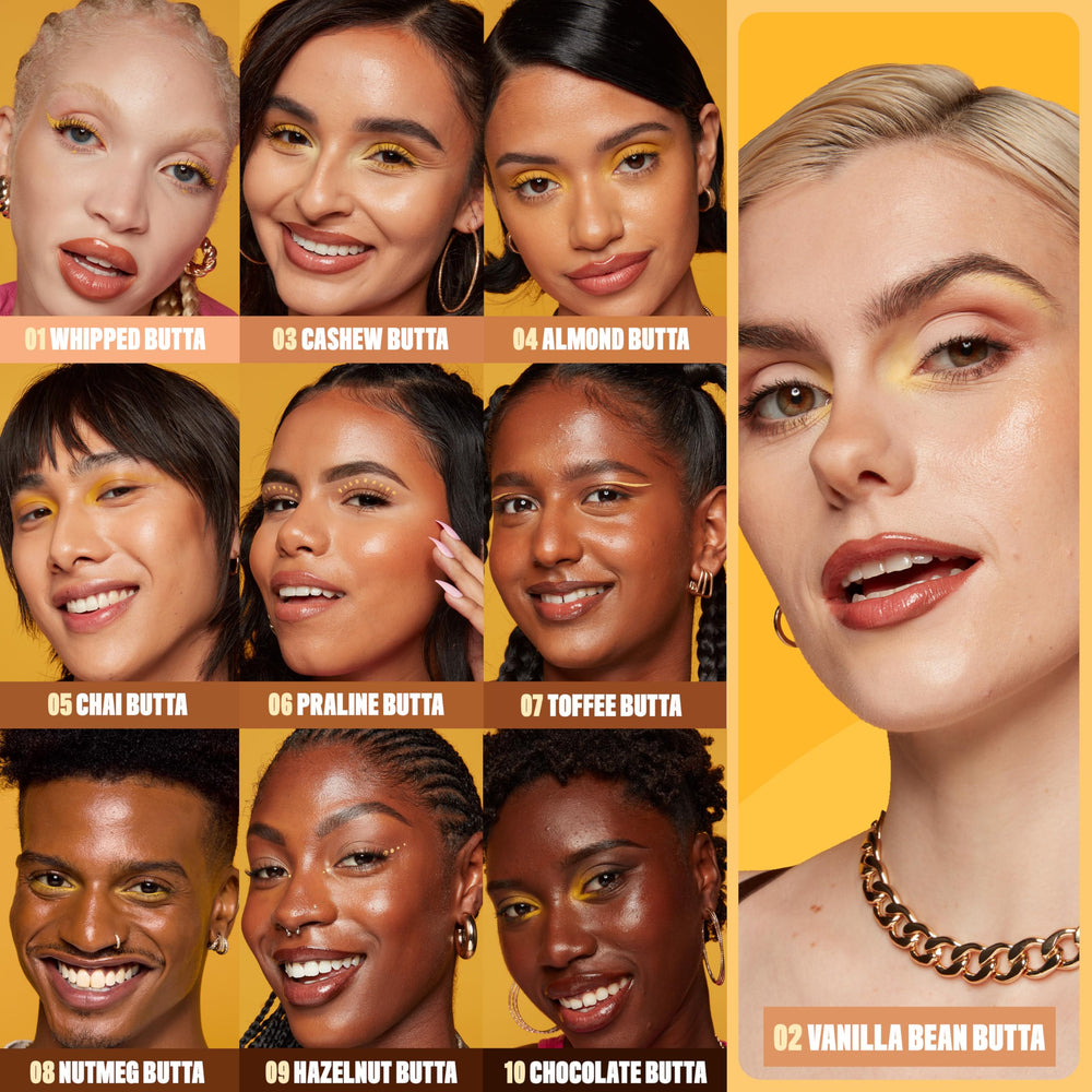 NYX Buttermelt Glaze packaging close-up shows sleek, travel-friendly bottle