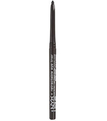 NYX Professional Makeup waterproof retractable eye liner MPE10 gray with retractable tip for easy application.
