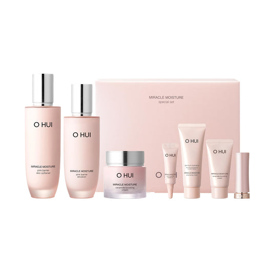 O Hui Miracle Moisture Set Skin Softener 150ml bottle for silky hydration and skin comfort