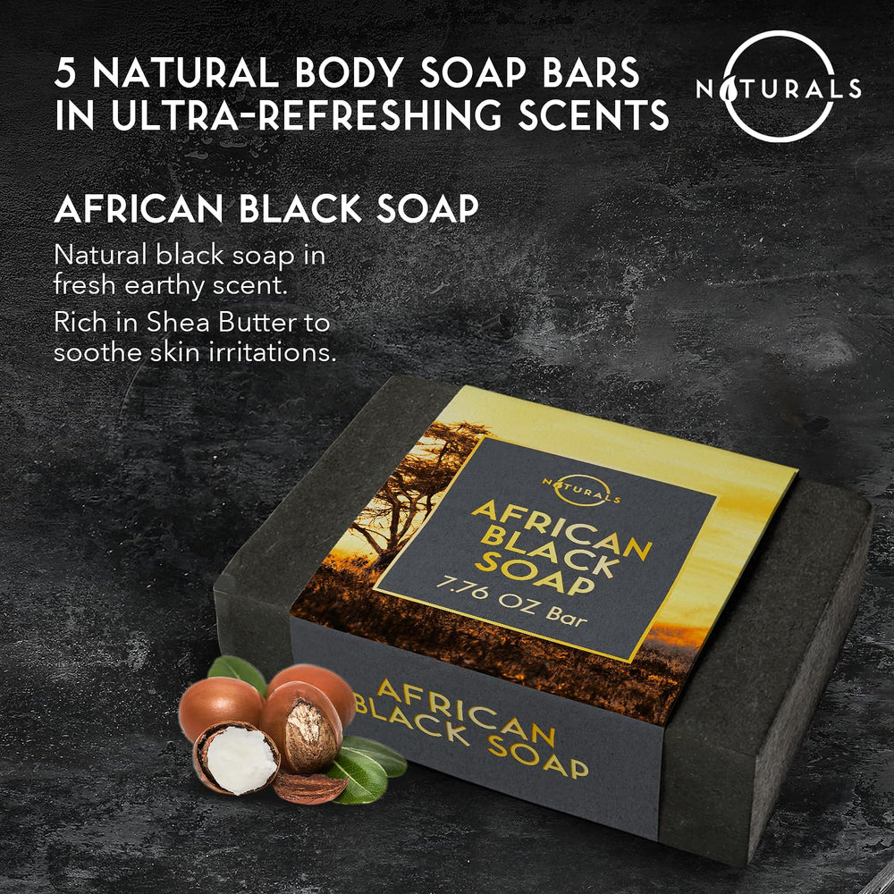 O Naturals citrus bar soap with uplifting aroma for a bright shower