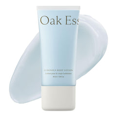 Oak Essentials Luminous Body Lotion bottle for deep hydration and a subtle glow