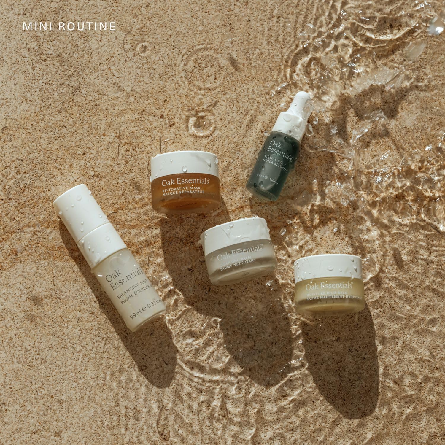 Oak Essentials moisture rich balm image highlights deep hydration for a healthy glow.