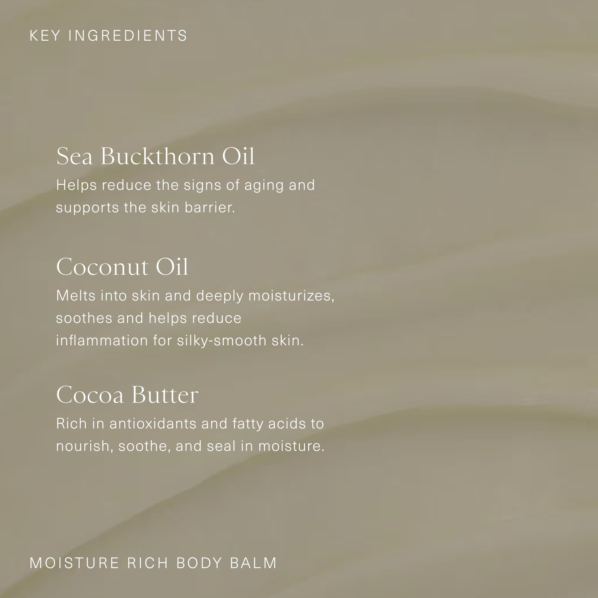 Oak Essentials balm highlights nourishing ingredients for rough skin areas