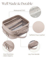 Oaque lay-flat handles enable easy packing and fetching.
