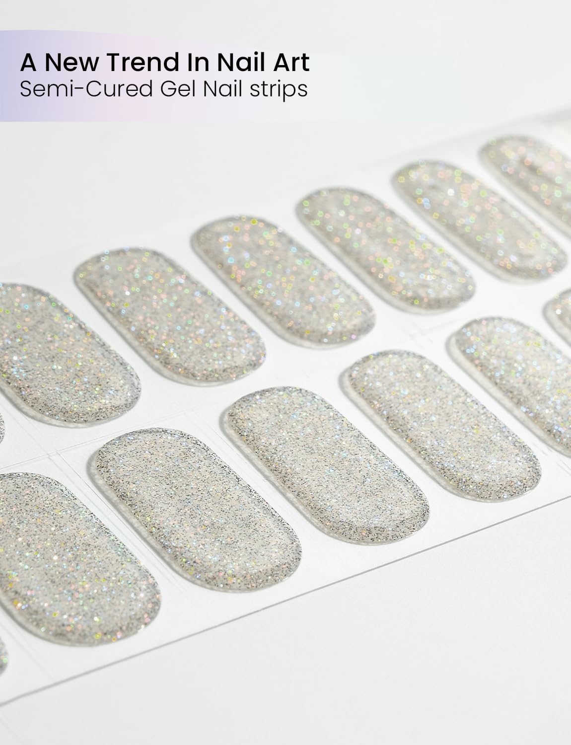Oauee gel top coat included for long-lasting shine and smooth finish.
